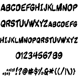 komikandy字體