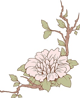 日本花卉矢量