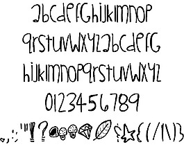 littlemuffins字體