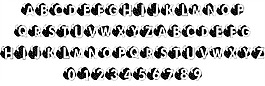 KR月光的字體