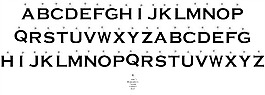 KR ramara的小號字體