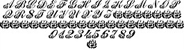 LMS科琳的玫瑰字体