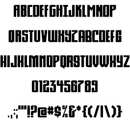 komikahuna字体
