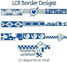 LCR邊界designz字體
