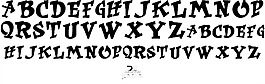 该罗素字体