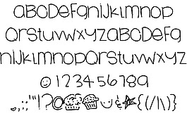 lovesweets字體