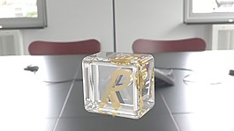 R立方體的水晶