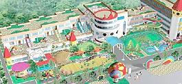 青少年活動中心綠化效果圖