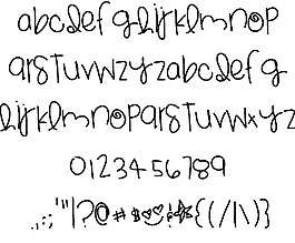 lafamilia字體