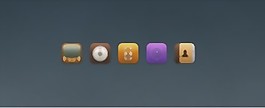 YouTube，指南針，iPod，iTunes，并聯(lián)系更換圖標