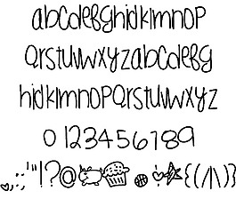 liltastygoods字体