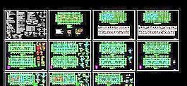 异形柱框架住宅经典图纸