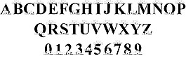 LMS peek-a-pooh字體