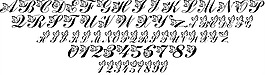 LMS冬青快乐圣诞字体
