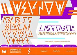 laggtastic字體