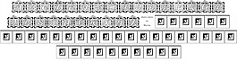 點陣字母的字體