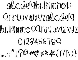 lilspider字體