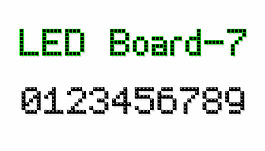 LED board-7字體