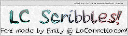 lcscribbles字體