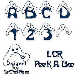 LCR偷看一個小小的字體