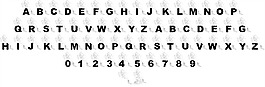 LMS的字体的字体部分世界