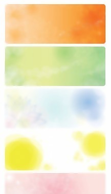 橫幅與花卉背景矢量