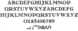 斗牛士的字體