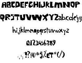 lasabine字體