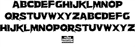 大屠杀的字体
