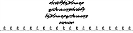 標記筆字體