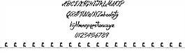 信使的字體