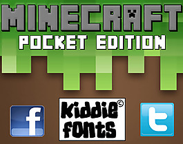 Minecraft PE字體