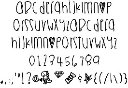 月光字體