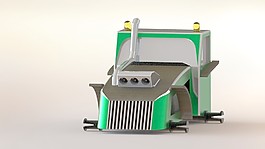 超級(jí)惡魔玩具拖拉機(jī)
