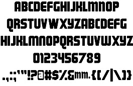 大字體