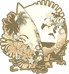 夏天的插圖