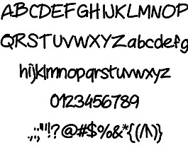 mywriting字體