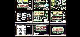 三層磚混結構辦公樓施工圖