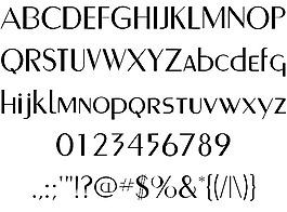 montereyflf字體