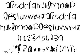 月光字體