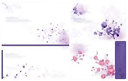 時尚、雅致的花紋矢量