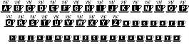 嗯，咖啡的字體