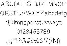 moreletters字體