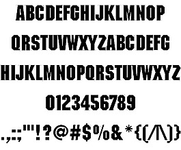 mannohk serif字體