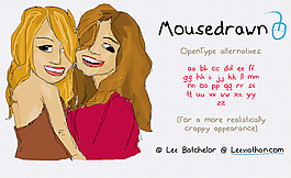 mousedrawn字体