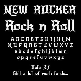 newrocker字體