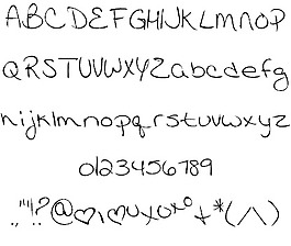 MTF的卡特麗娜字體