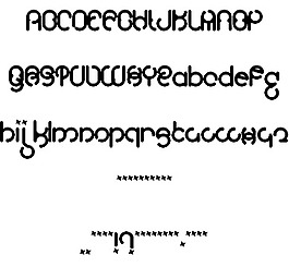 moloky字體
