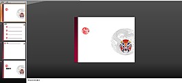 脸谱艺术PPT模板下载