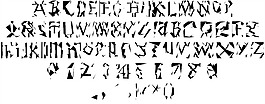 現(xiàn)代的符文字體